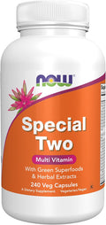 NOW Foods Special Two con Súper Alimentos Verdes y Extractos de Hierbas - 240 Cápsulas Vegetales