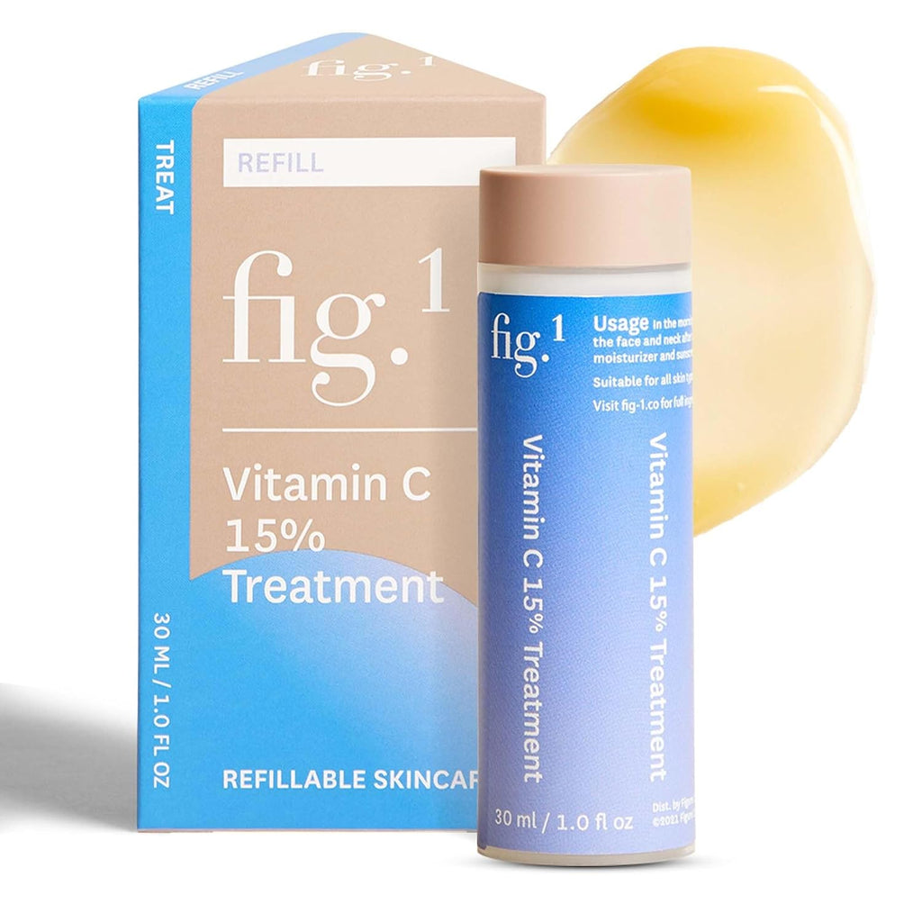 Fig.1 Sérum Facial de Vitamina C 15% Recambio – Hidratante, Antioxidante – 30 ml