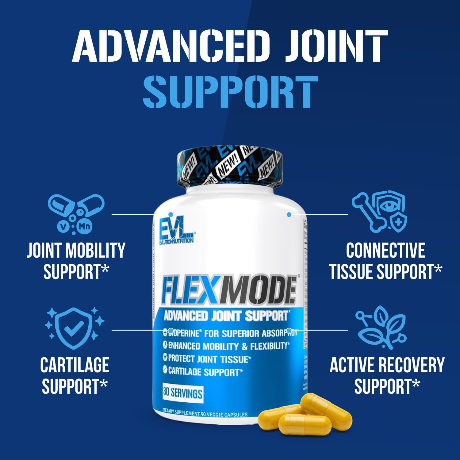 FLEXMODE High Absorption Joint Support - 30 Servicios