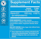 The Vitamin Shoppe Vitamina B12 1.000 mcg - 120 Comprimidos Bucales