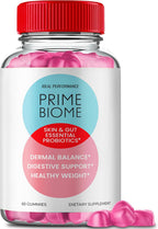 IDEAL PERFORMANCE Prime Biome Gummies - Probióticos para la Piel y la Digestión (60 Gominolas)