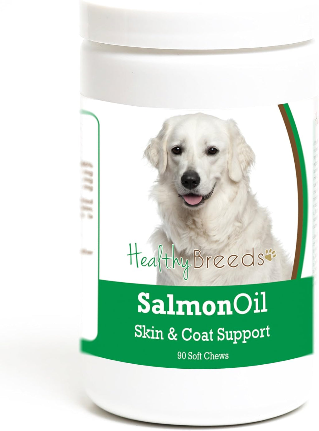 Healthy Breeds Kuvasz Aceite de Salmón en Golosinas Blandas - 90 ud