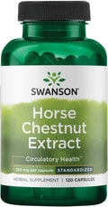 Swanson Horse Chestnut 2% Aescin (Standardized) 250 Miligramos 120 Cápsulas
