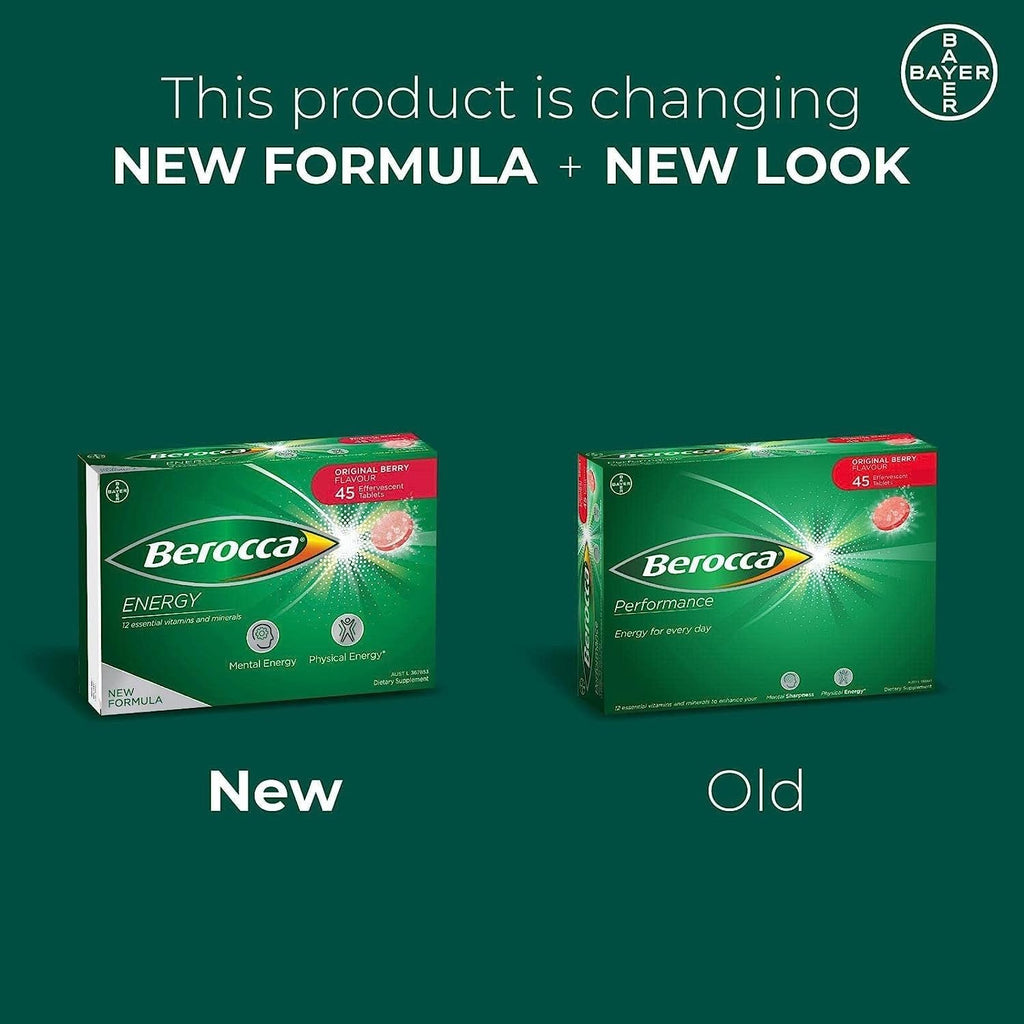 Berocca Performance Original 45 Comprimidos Efervescentes