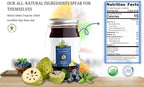 Gel de Musgo Marino Orgánico con Arándanos y Guanábana, 473 ml