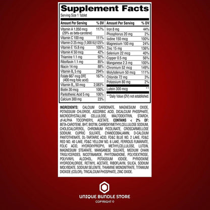 Multivitamínico para Mujeres 50+ – 100 – Energía y vitalidad: Las vitaminas del grupo B (B1, B2, B3, B5, B6, B7, – Image 3