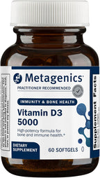 Metagenics Vitamina D3 5000 UI - 120 Cápsulas Blandas