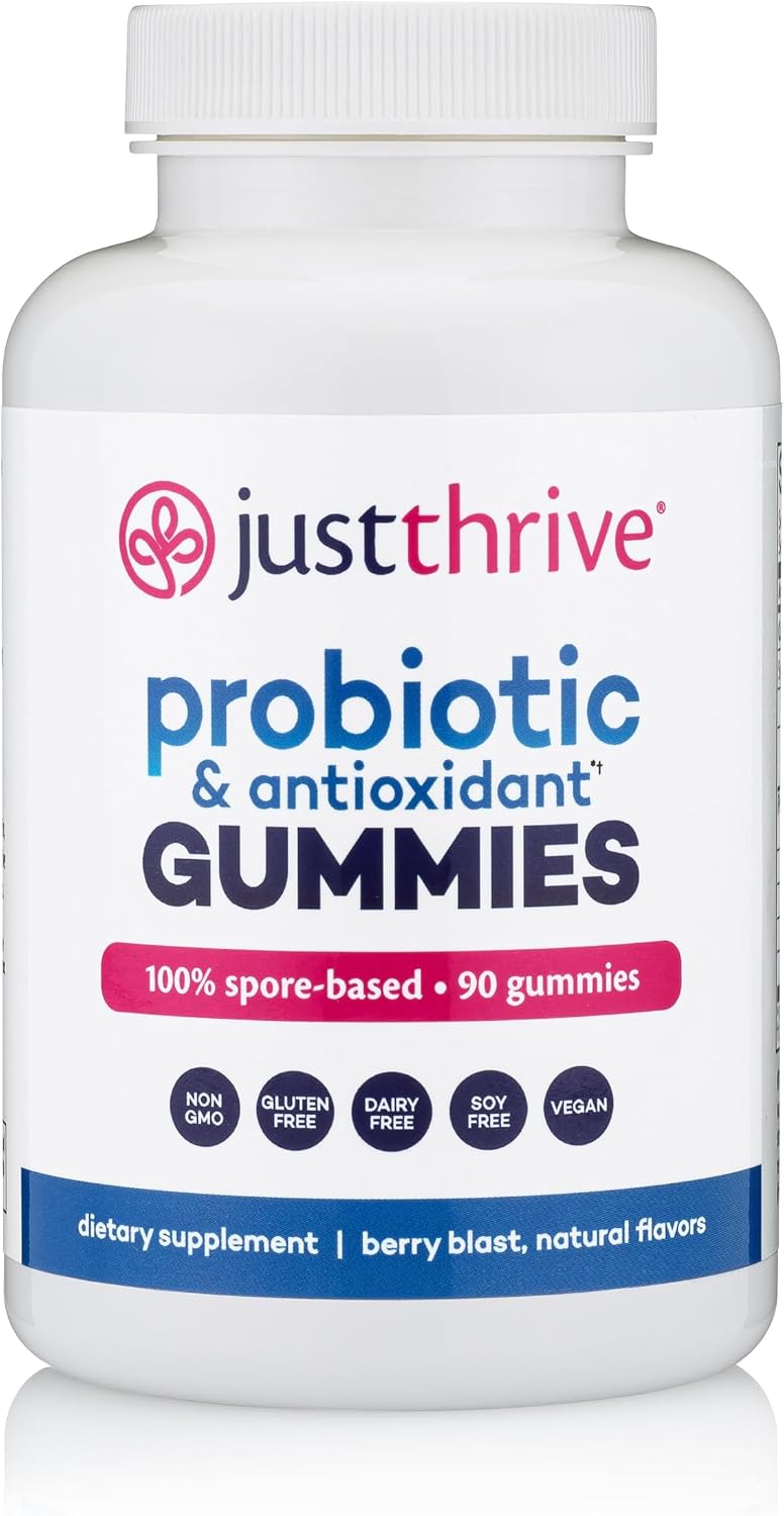Just Thrive Probiotic Gummies – Gomitas probióticas para toda la familia (30 unidades)