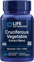 Life Extension Mezcla de Extracto de Verduras Crucíferas, 60 Cápsulas