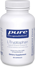 Pure Encapsulations L-Tryptophan | Aminoácido para la Relajación y el Sueño | 180 Cápsulas