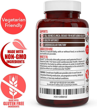 Suplemento Vitamina D3 y K2 5000 UI + 180 – La vitamina K contribuye a la coagulación sanguínea normal y al – Image 4