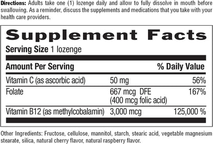 Country Life Methyl B-12 3000 mcg – Funcionamiento normal del sistema nervioso: Mantiene la salud neuronal y la – Image 5