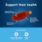 Pet Protect Omega-3 para Perros Medianos y Grandes, 60 Cápsulas Snip-Tip