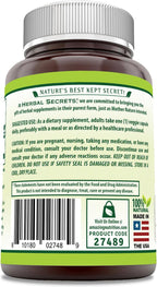 Herbal Secrets Suplemento de Amla - 500 mg por Porción - 120 Cápsulas Vegetales