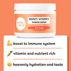 Wink Well Boost Vitamina C en Polvo con D3, Magnesio y Zinc - 30 Sobres