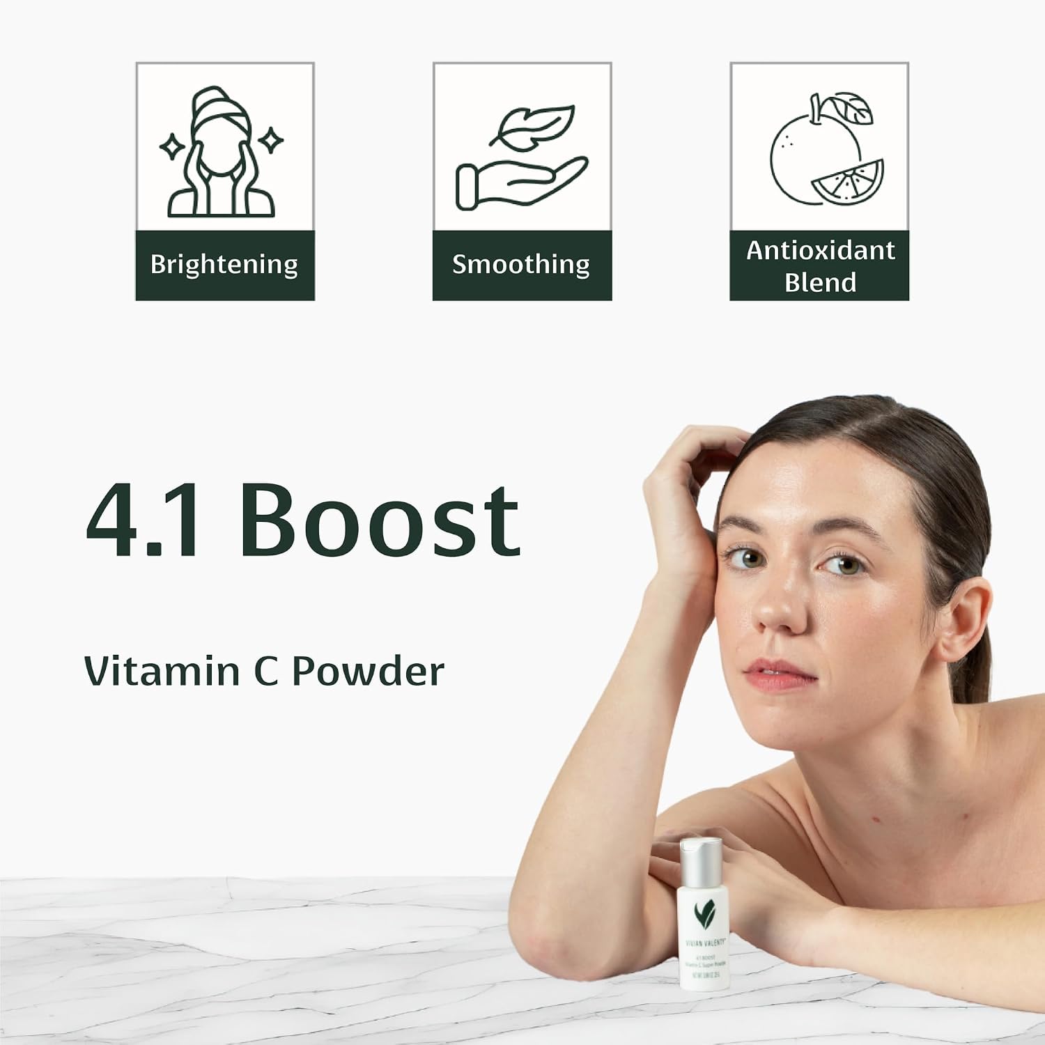 Skincare 4.1 Boost Vitamina C Ácido Ascórbico en Polvo, 9.9 g
