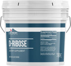 Earthborn Elements D-Ribose en Polvo, 1 Galón (3.78 L), Puro y Sin Aditivos, Complemento Alimenticio