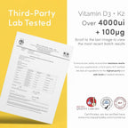 vP Vitality Pro Vitamina D3 4000 UI con Vitamina K2 100 µg, 180 Comprimidos