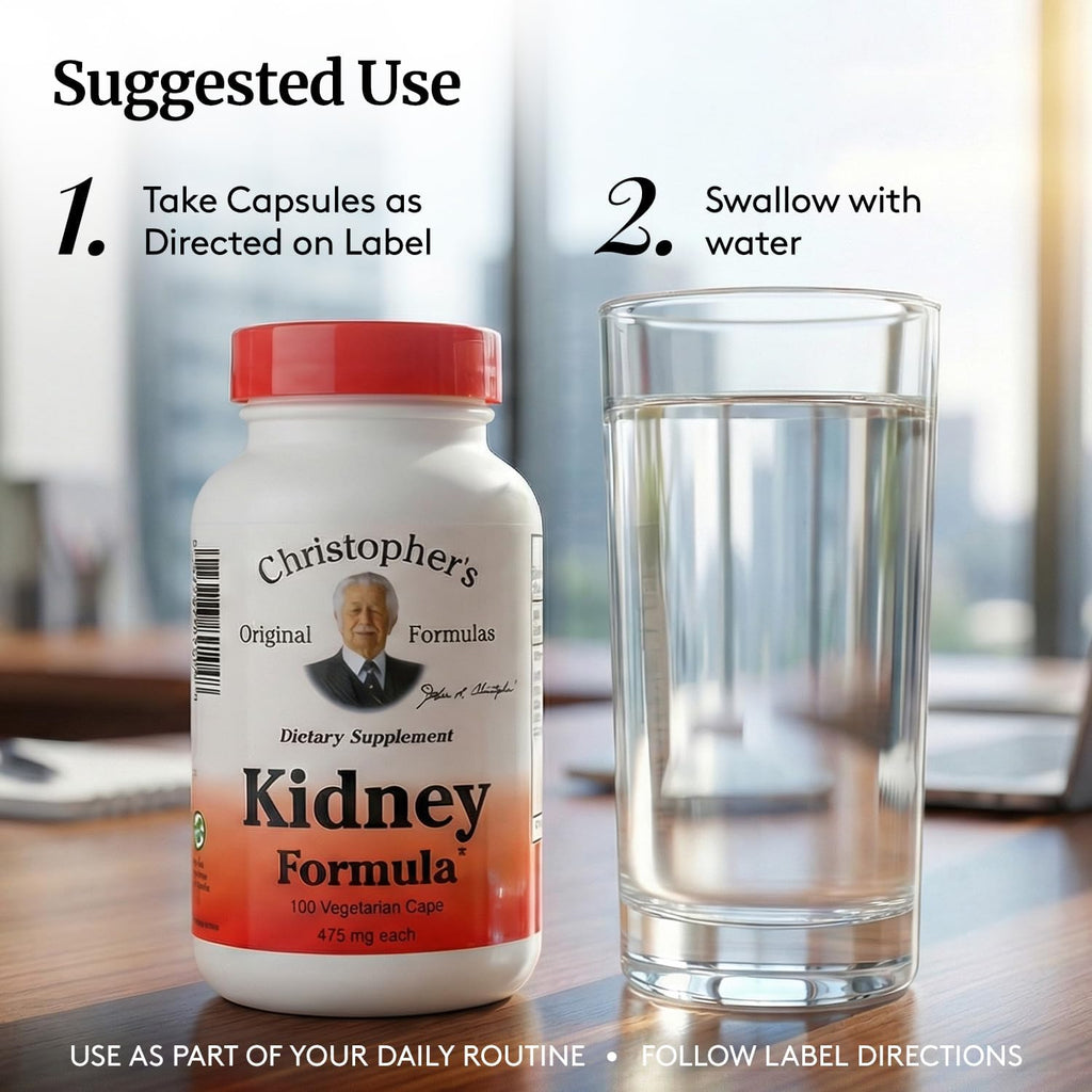 Christopher's Original Formulas Fórmula Renal - Limpieza, Detox y Reparación - Mezcla de Hierbas - Pack de 3