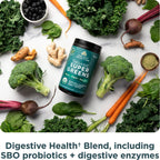 Ancient Nutrition Super Greens Powder Orgánico, 25 porciones (200g)