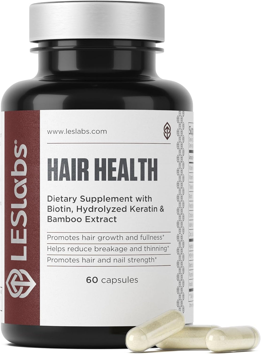 LES Labs Hair Health – 60 Cápsulas