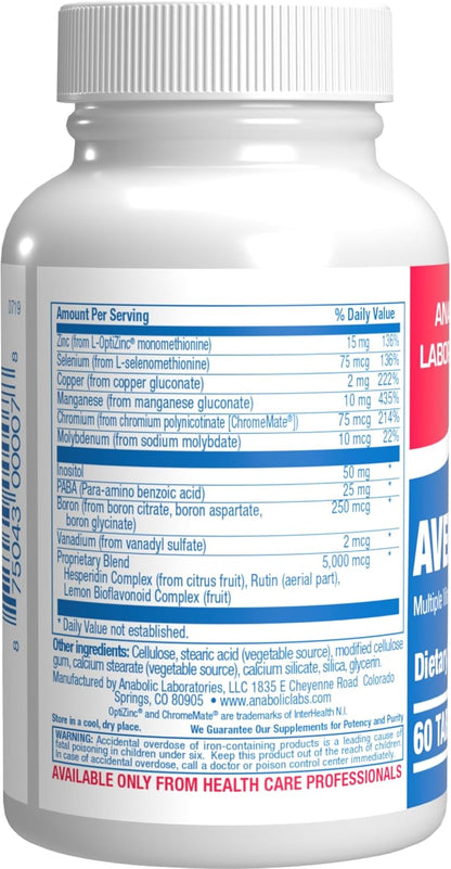 Multivitamínico 30-en-1 con Hierro - Para Mayores de 50, Hombres y Mujeres – Image 3