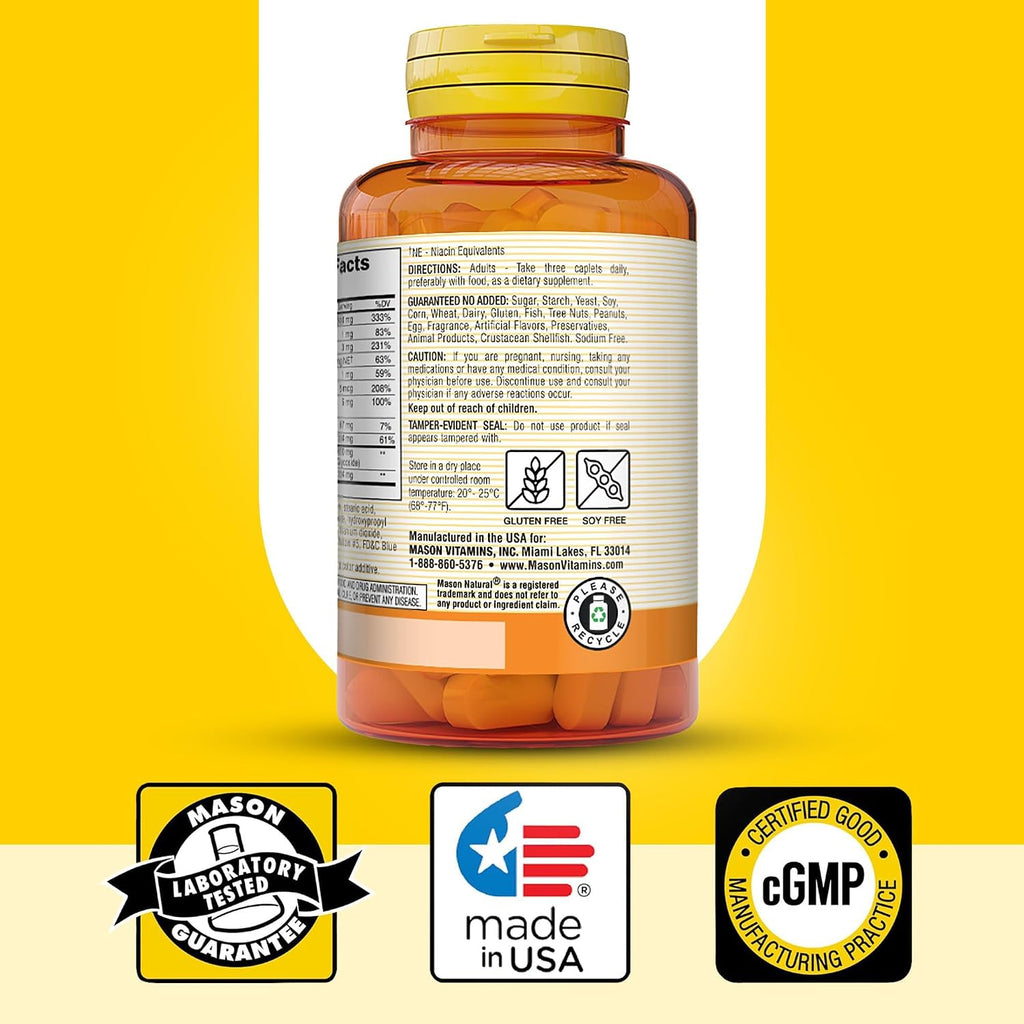 Mason Natural Suplemento Avanzado para la Salud Auditiva con Vitamina C