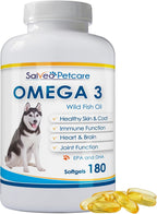 Omega 3 Aceite de Pescado para Perros - 180 Cápsulas - Salveo Petcare