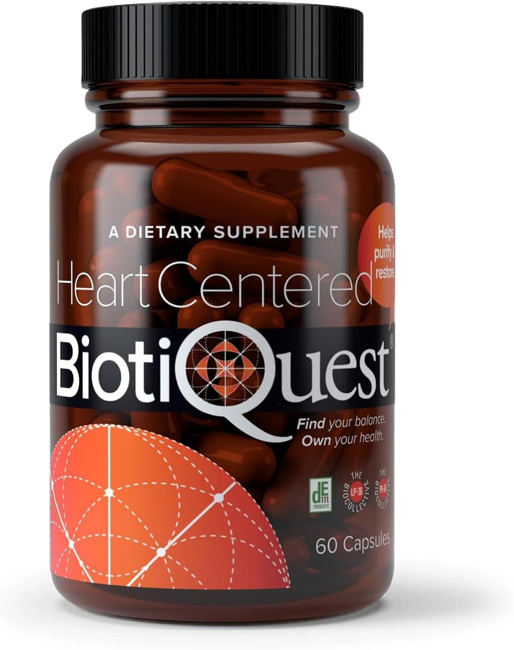 BiotiQuest Sugar Shift Probiótico - Reduce Antojos de Azúcar y Carbohidratos, 22B UFC, 60 Cápsulas