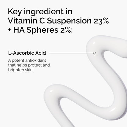 The Ordinary Vitamin C Suspension 23% + Hyaluronic Acid Spheres 2% - Sérum con Ácido L-Ascórbico Puro, 30 ml – Image 2