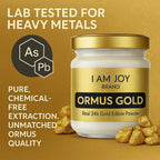 I Am Joy co. Ormus Oro Blanco Puro Polvo Monoatómico M-State 24k 99.99% - 22 Gramos