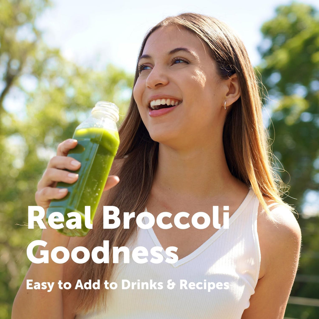 Micro Ingredients Polvo de Brócoli Orgánico, 454 g | Brócoli Crudo en Polvo | para Batidos, Bebidas y Recetas | Ecológico, Sin OMG, Sin Gluten, Vegano