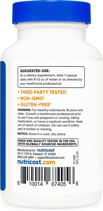 Nutricost Isoflavonas de Soja 150mg, 180 Cápsulas Veganas – Image 4