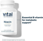 Vital Nutrients Niacin 500mg - Slow Release - 90 Tablets