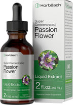Horbäach Tintura de Pasiflora | 59 ml | Extracto Líquido Sin Alcohol