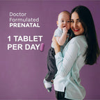 MedFertil Fertility Support – Vitaminas prenatales con hierro, Myo-Inositol, ácido fólico y vitaminas B, 30 comprimidos