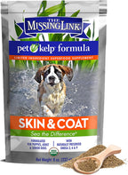 The Missing Link Pet Kelp Piel y Pelaje para Perros 227 g - Suplemento en Polvo Orgánico