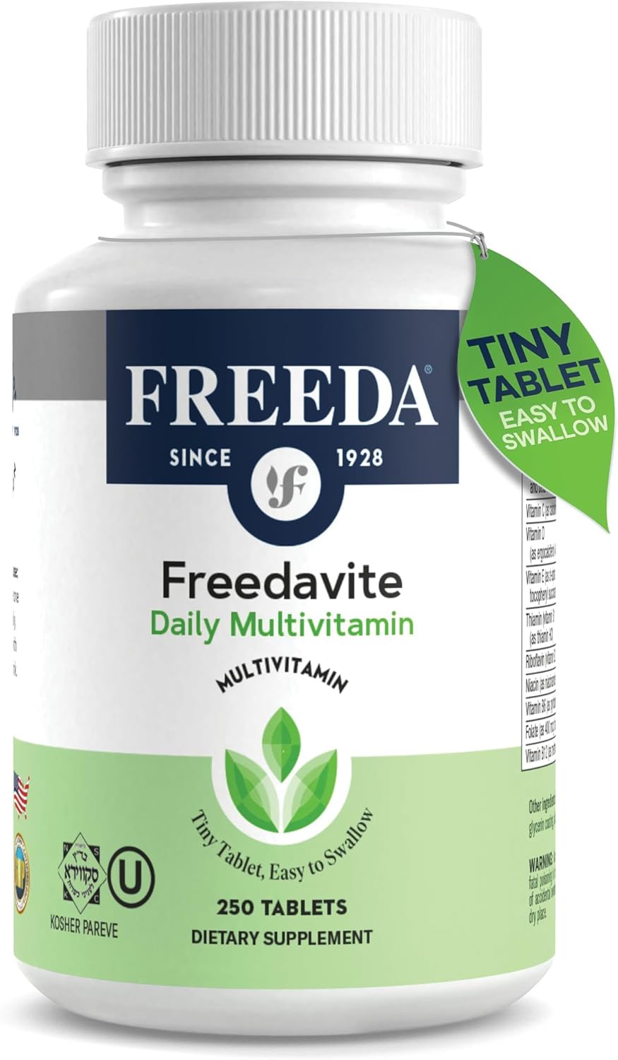 Freedavite - Multivitamínico Moderado para Hombres y Mujeres - 100 Comprimidos