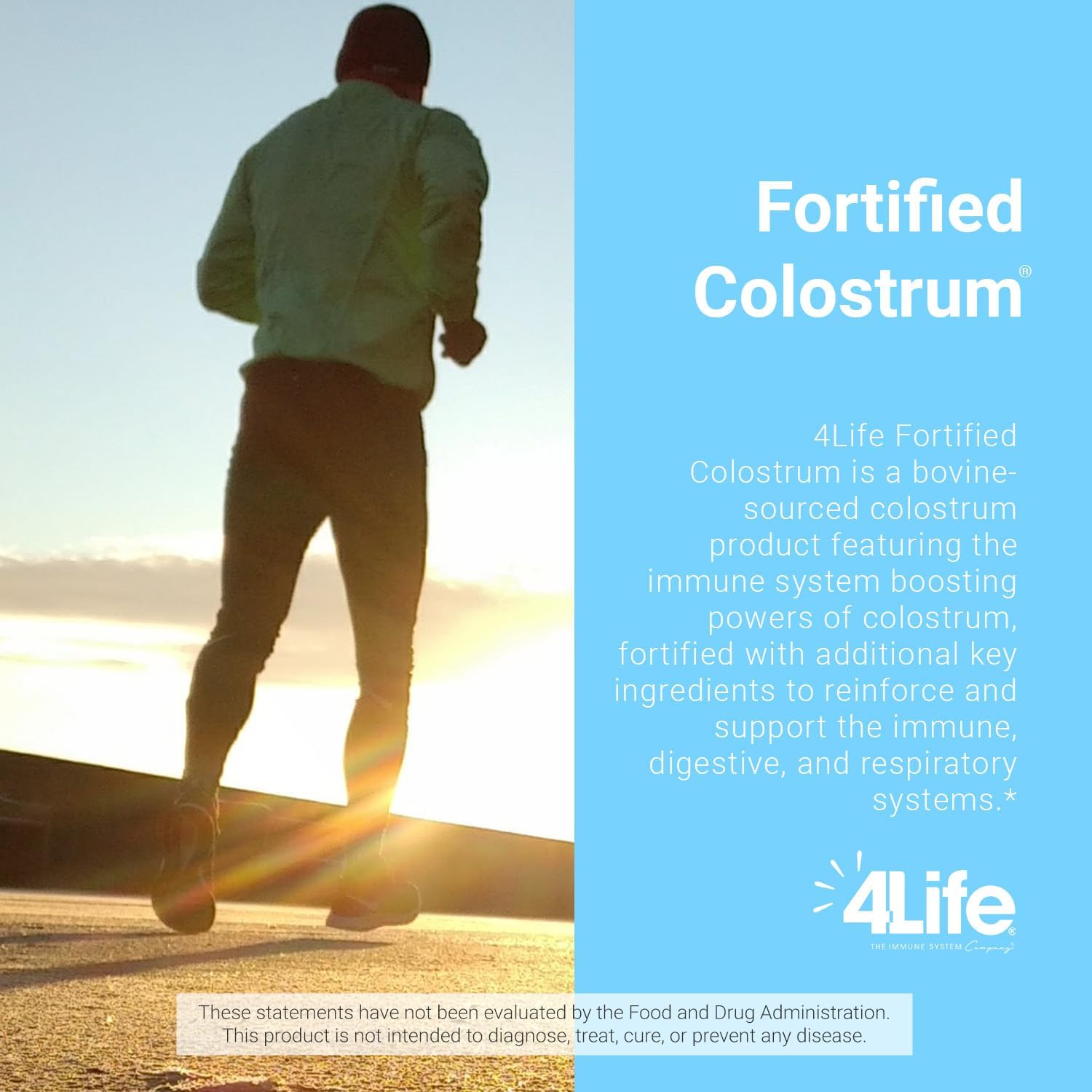 4Life Fortified Colostrum - 60 Cápsulas