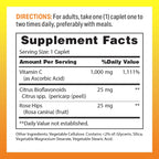 Vitamin World Vitamina C 1000 mg con Liberación Prolongada, 250 Caplets