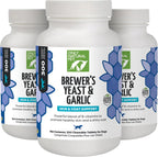 Only Natural Pet Levadura de Cerveza y Ajo Masticables para Perros - 300 Comprimidos