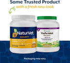 NaturVet Vita Pet Adult Plus Breath Aid - Comprimidos masticables de liberación prolongada para perros - 365 unidades