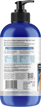 Omega 3 para Perros - Aceite de Pescado Salvaje - Suplemento Líquido para Piel, Pelaje y Articulaciones