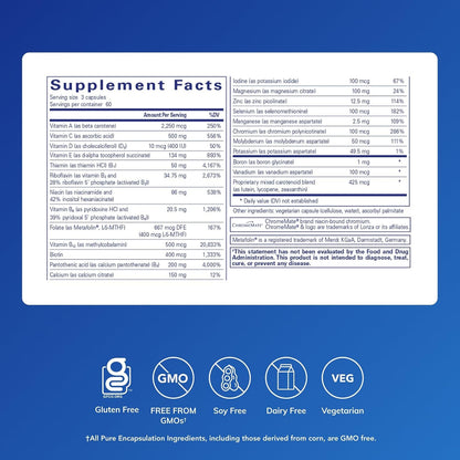 Pure Encapsulations Nutrient 950 Sin Cobre y – Fórmula suave: Desarrollado para ser bien tolerado incluso por – Image 2