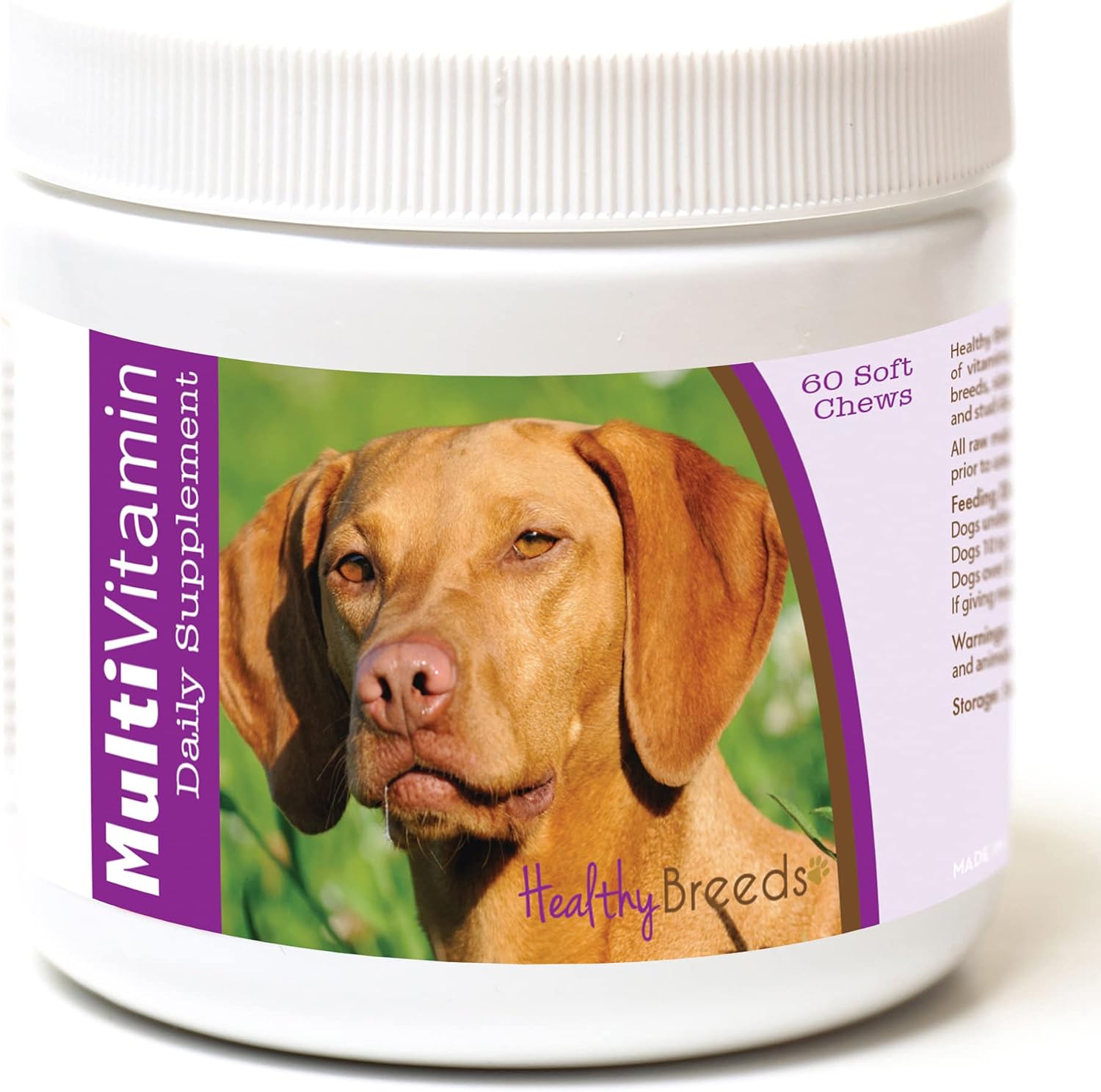 Healthy Breeds Vizsla Multivitamínico en Masticables Suaves 60 Unidades