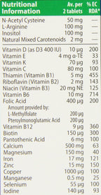 Vitabiotics Pregnacare Max 168 comprimidos/cápsulas - 2 Paquetes