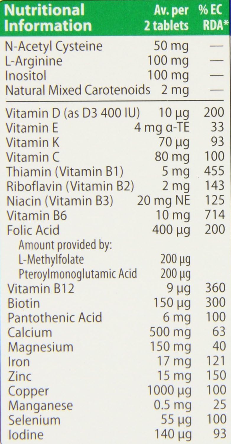 Vitabiotics Pregnacare Max 168 comprimidos/cápsulas - 2 Paquetes