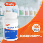 Vitamina B12 500 mcg - Complemento Sin Gluten, 100 Comprimidos