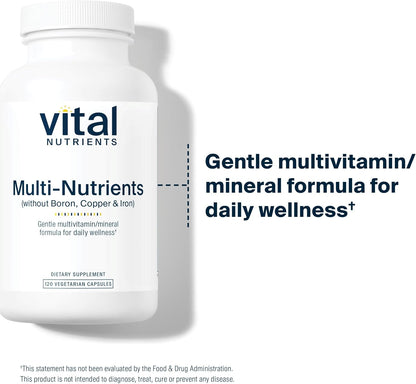 Vital Nutrients Multi-Nutrients 5 - Fórmula – Vitamina D: contribuye a la absorción normal del calcio y al – Image 3
