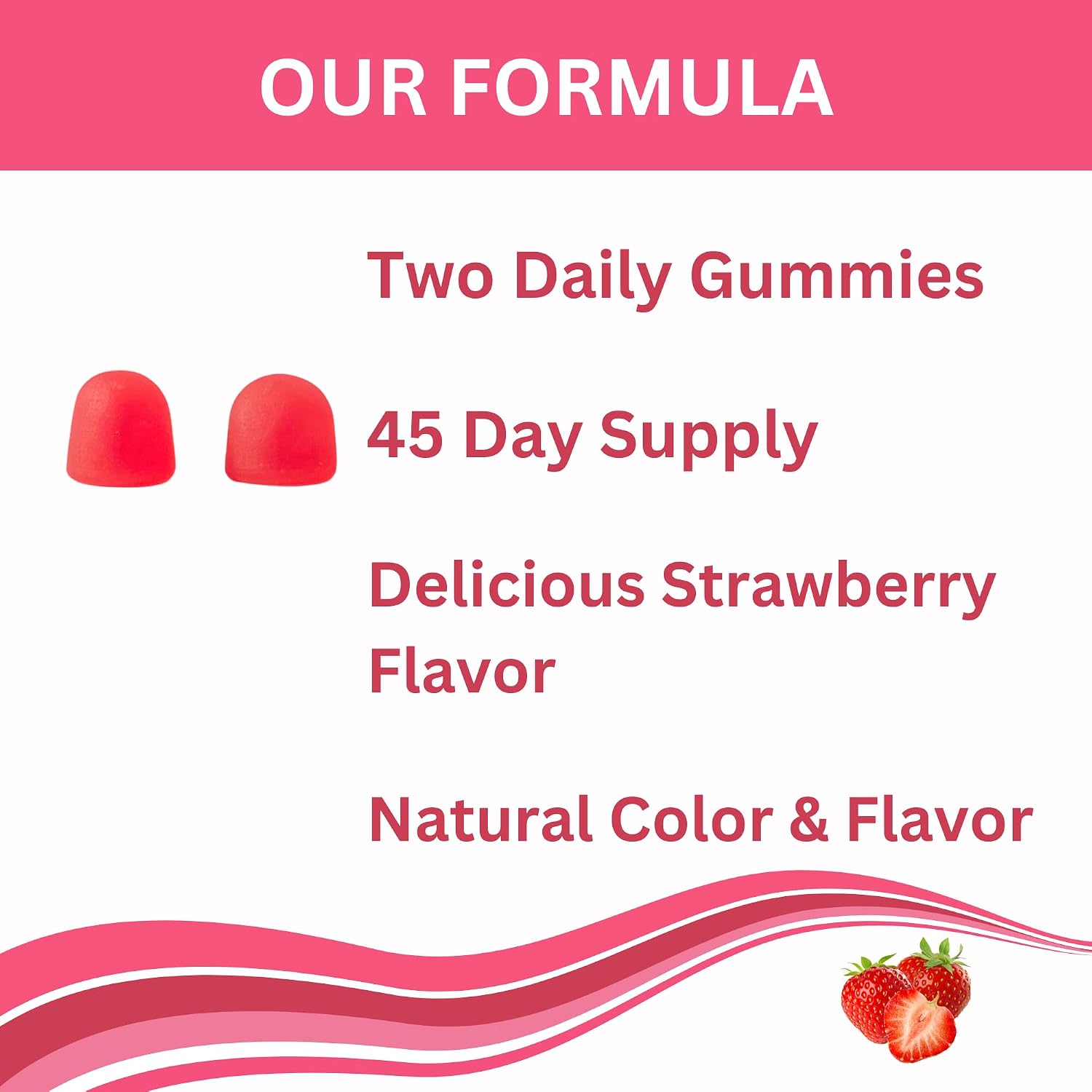 Greenfield Nutritions – Gominolas Halal de Biotina 5000 μg para Cabello, Piel y Uñas (90 Gominolas)